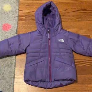 North face puffer coat